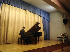 Концерт из цикла «Yamaha concert series». Лауреат международных конкурсов Егор Опарин (фортепиано)10.04.2022