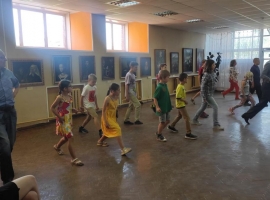 Мастер-класс по бальным танцам С. Н. Кошелева в рамках летней детской программы. 15.06.2023