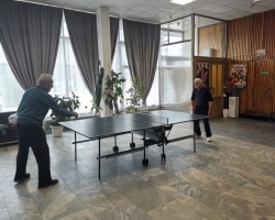 Натольный теннис октябрь 2025